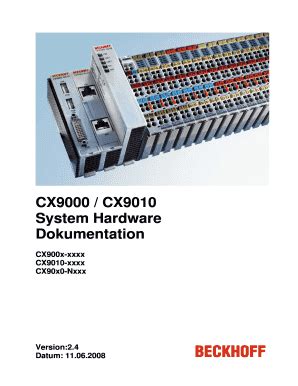 cx9000 refill|Hardware Dokumentation CX9000 / CX9010 .